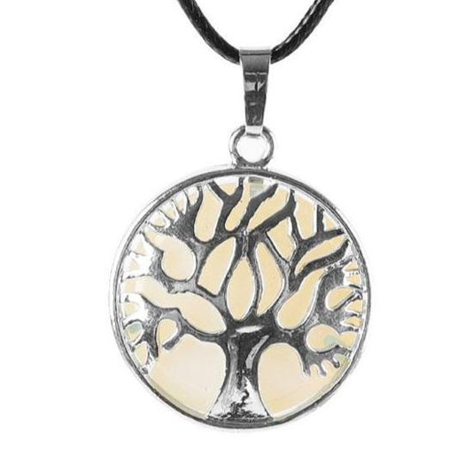 1" Tree of life Round Pendant Wholesale Crystals USA