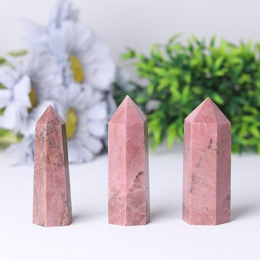 Rhodonite Tower Wholesale Crystals USA