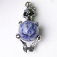Wholesale Silver Skeleton Wrapped Round Ball Crystal Pendant Wholesale Crystals USA