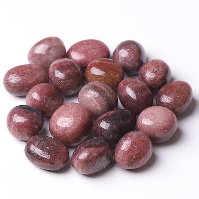 0.1kg 25mm-35mm Strawberry Quartz Tumbles Wholesale Crystals USA