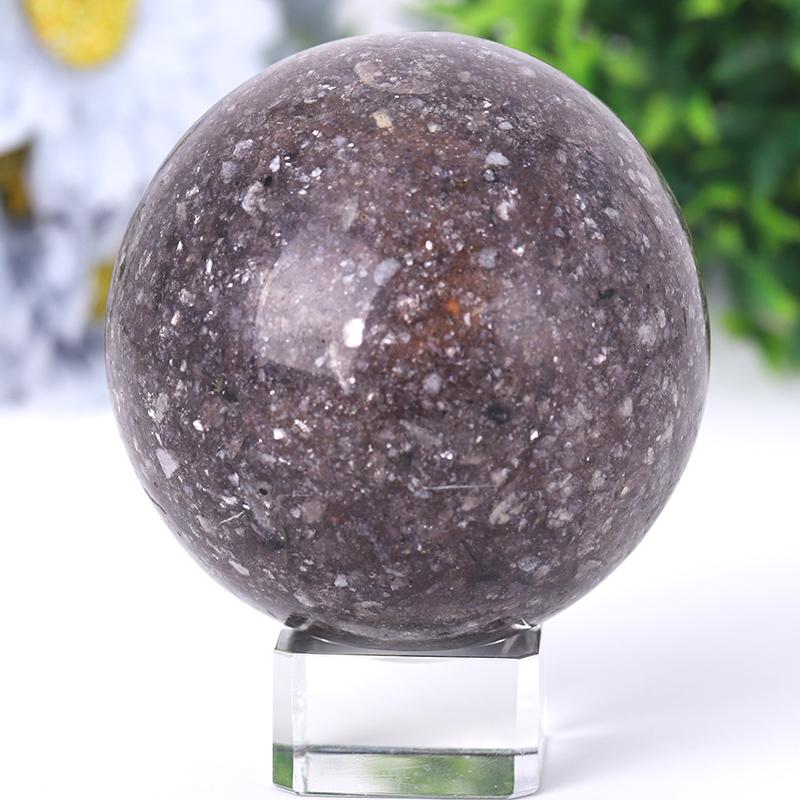 2.5"-4.5" Resin Lepidolite Sphere Wholesale Crystals USA