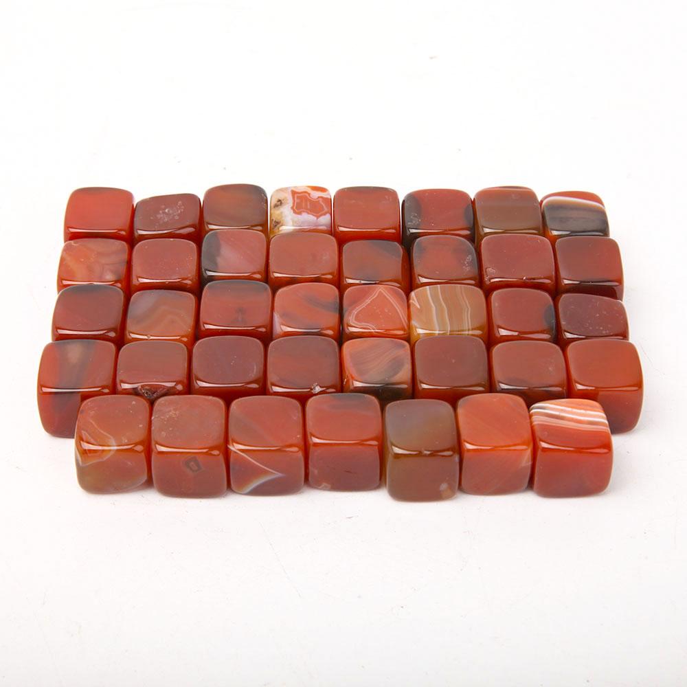 0.1kg Carnelian Cubes Bag Wholesale Crystals USA