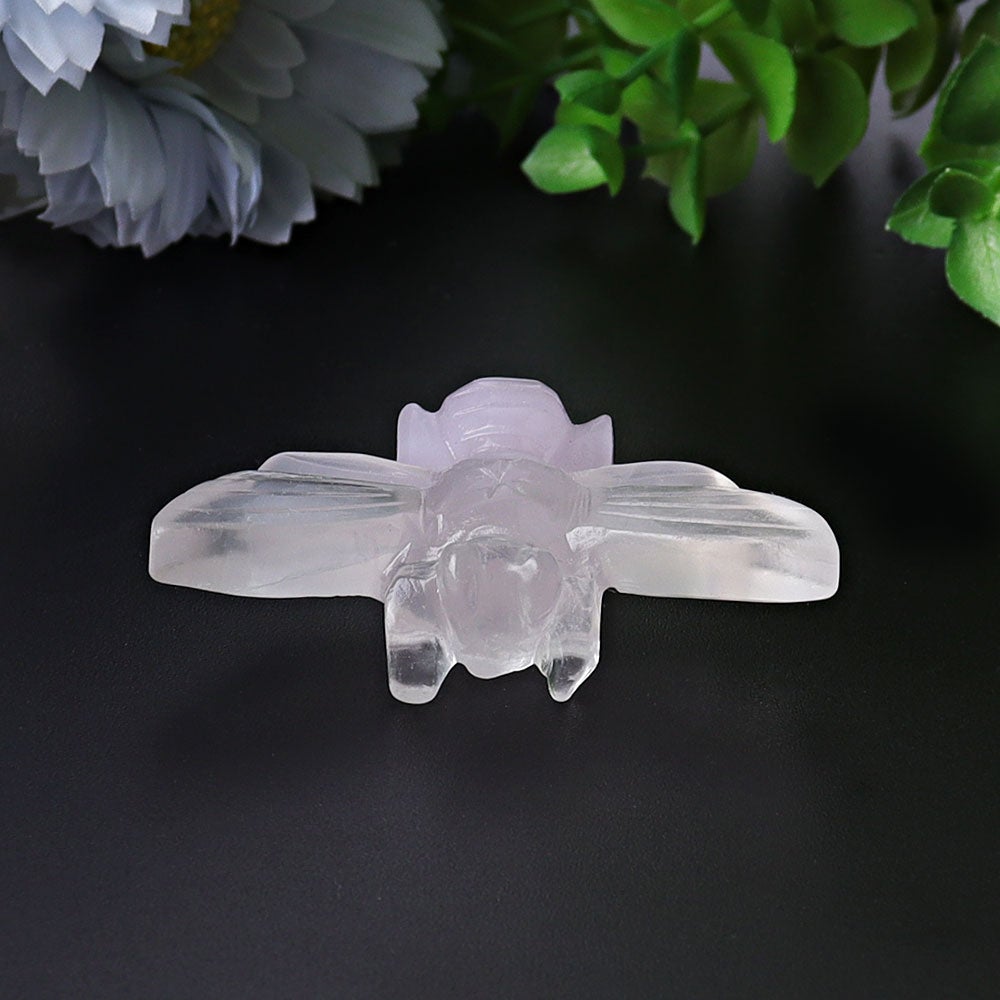 2.4" Fluorite Bumble Bee Crystal Carvings Wholesale Crystals USA