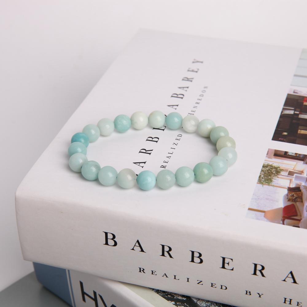 8mm Sky Blue Crystal Bracelet Wholesale Crystals USA