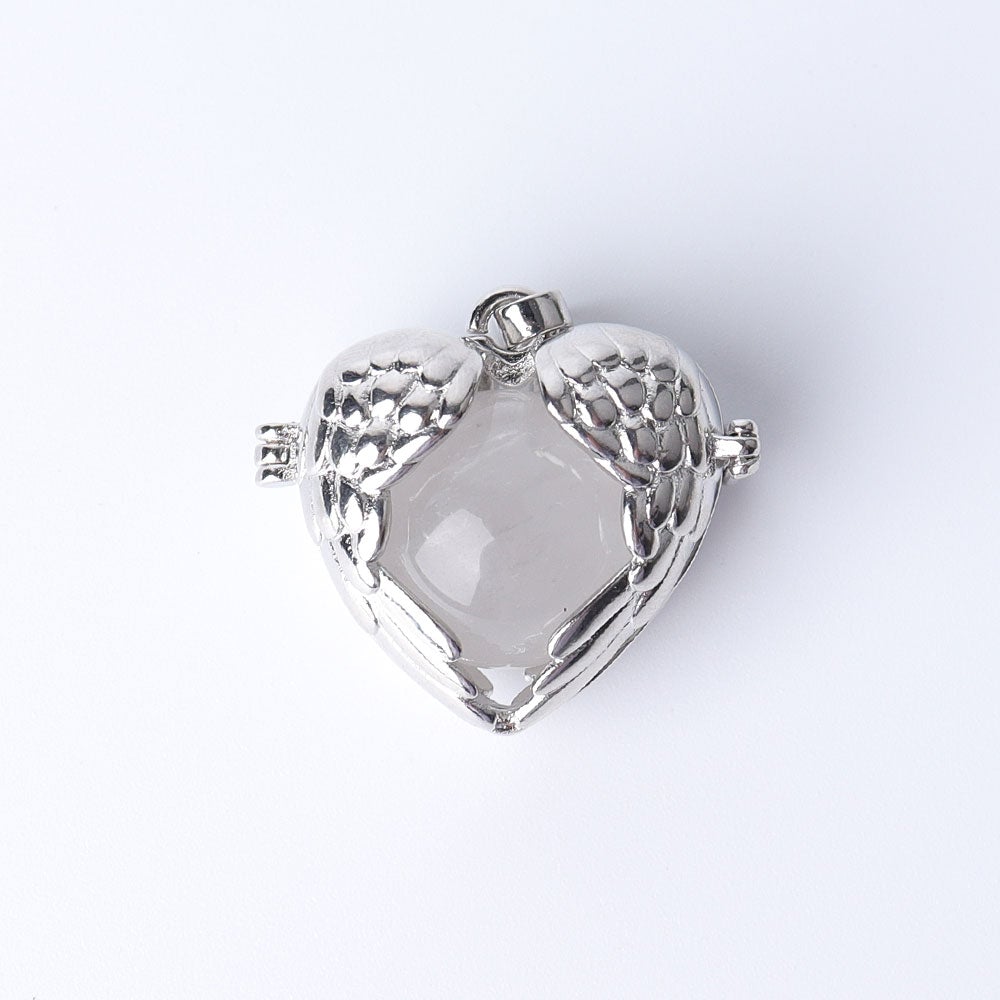 1.16" Heart Shape Crystal Pendant Wholesale Crystals USA