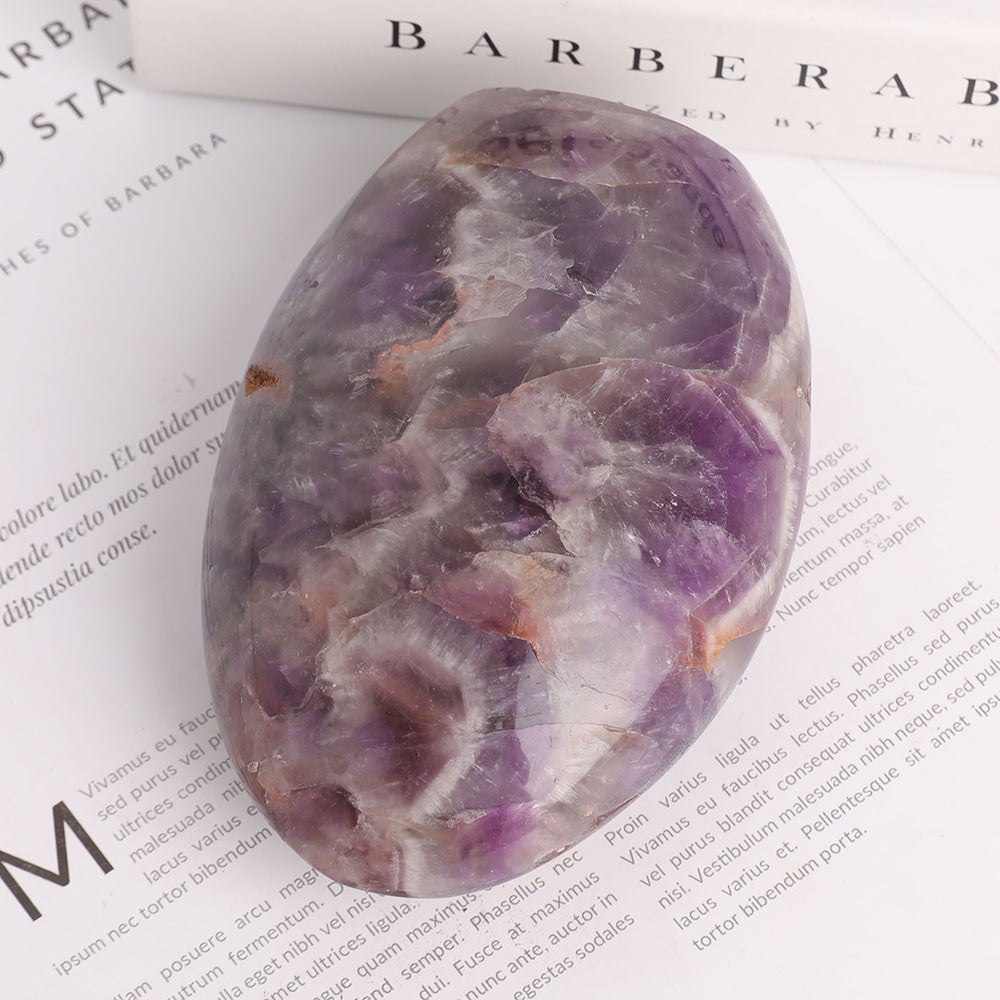 Unique Dream Amethyst Polished Stone Free Form