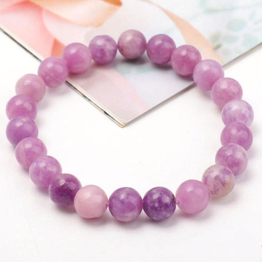 8mm Purple Mica Bracelet Wholesale Crystals USA