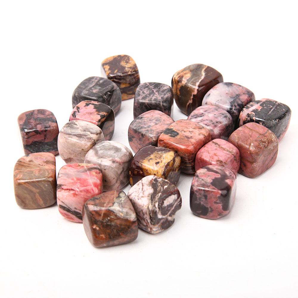 0.1kg Rhodonite Cubes Bag Wholesale Crystals USA