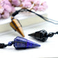 Arrow Shaped Obsidian Quartz Crystal Stone Necklace Wholesale Crystals USA