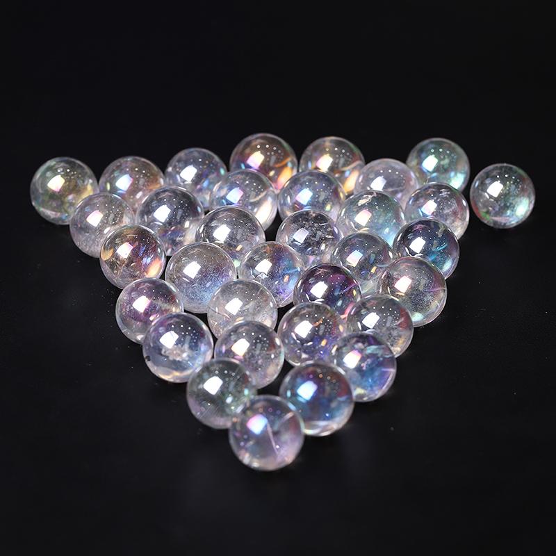 0.5-0.7'' High Quality Angel Aura Crystal Spheres Crystal Balls for Healing Wholesale Crystals USA