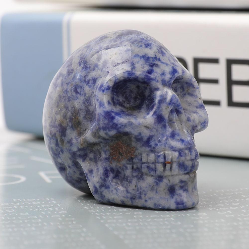 2" Sodalite Skull Carvings