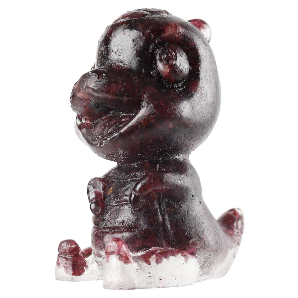 Dinosaur Crystal Chips Resin Figurine Decor