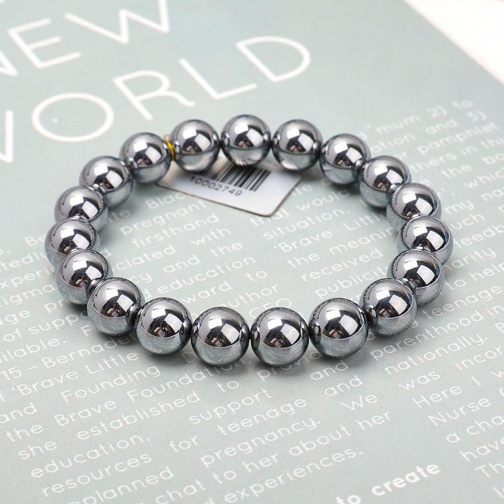 10mm Terahertz Bracelet Hematite Wholesale Crystals USA