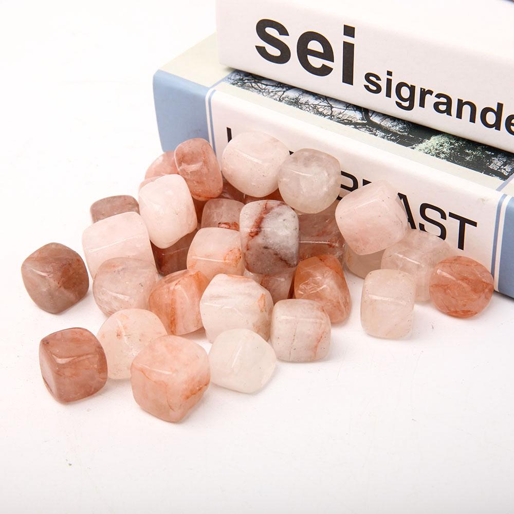 0.1kg Fire Quartz Cubes Bag Wholesale Crystals USA