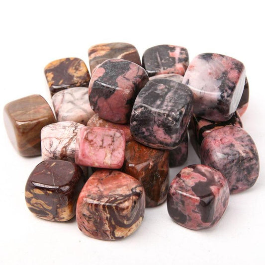0.1kg Rhodonite Cubes Bag Wholesale Crystals USA
