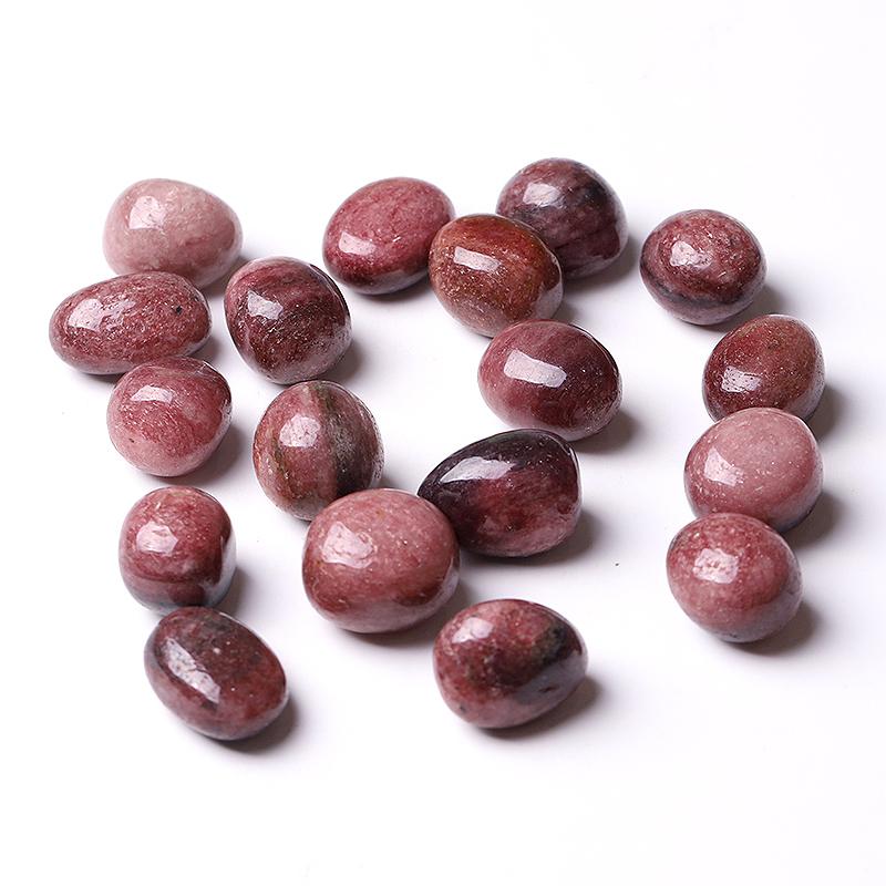 0.1kg 25mm-35mm Strawberry Quartz Tumbles Wholesale Crystals USA