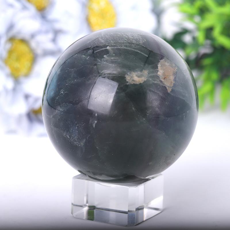 2.0"-4.0" Fluorite Sphere Wholesale Crystals USA