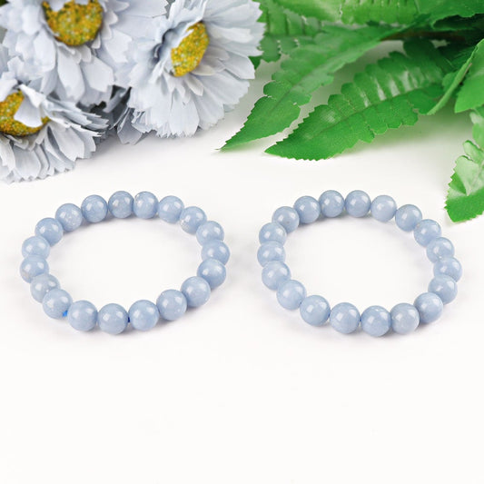 10mm Angelite Crystal Bracelet Wholesale Crystals USA