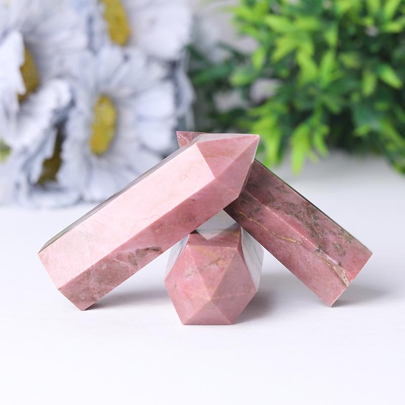 Rhodonite Tower Wholesale Crystals USA