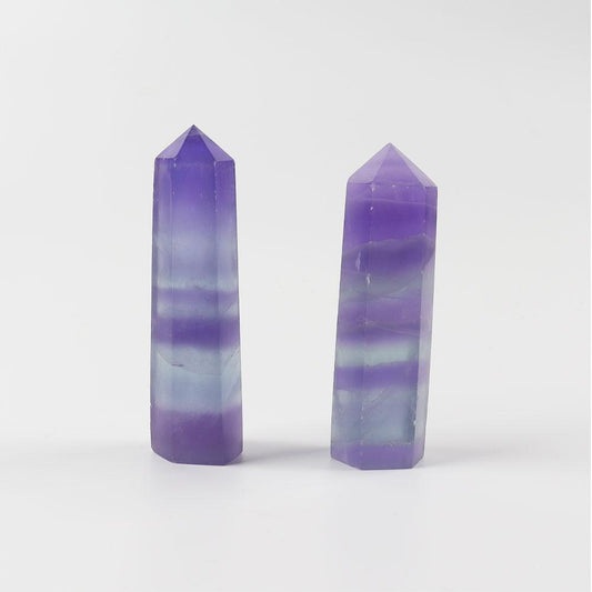 Fluorite Crystal Points Set of 2 Wholesale Crystals USA