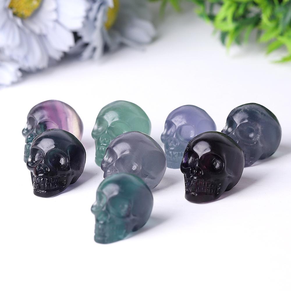 Mini Fluorite Crystal Skull Carvings Wholesale Crystals USA