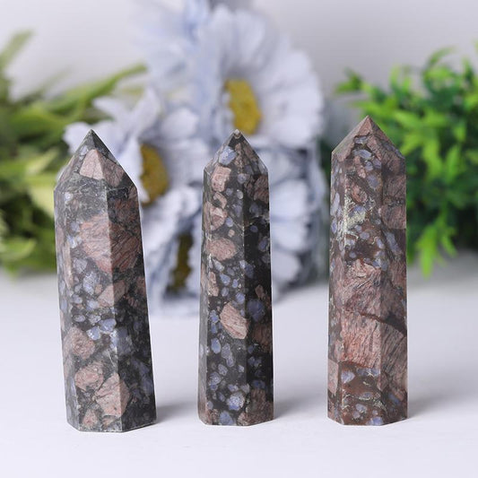 Natural Que Sera Point Llanite Healing Crystal Tower Wholesale Crystals USA