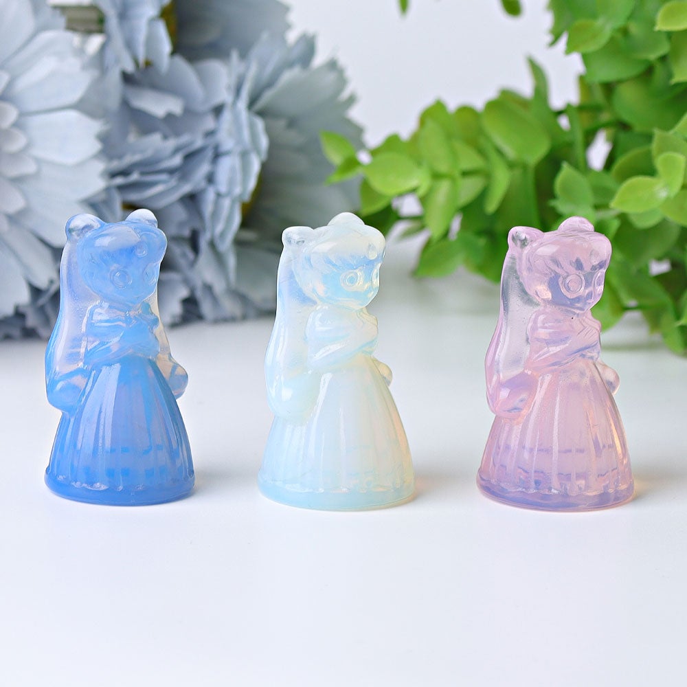 1.9" Opalite Princess Serenity Crystal Carvings Wholesale Crystals USA