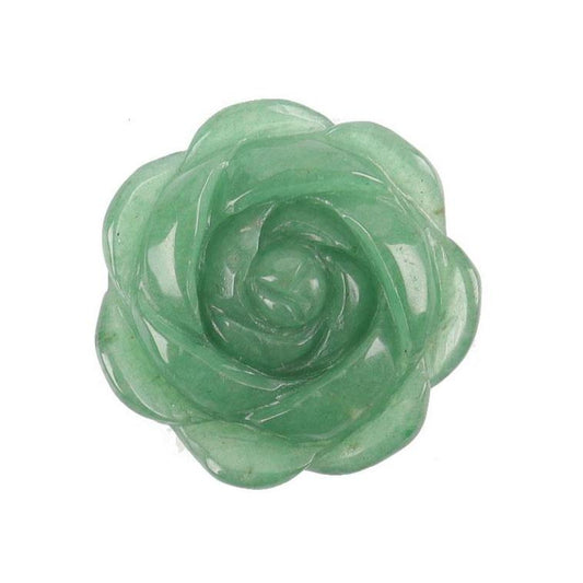 Green Aventurine Flower Free Form Wholesale Crystals USA