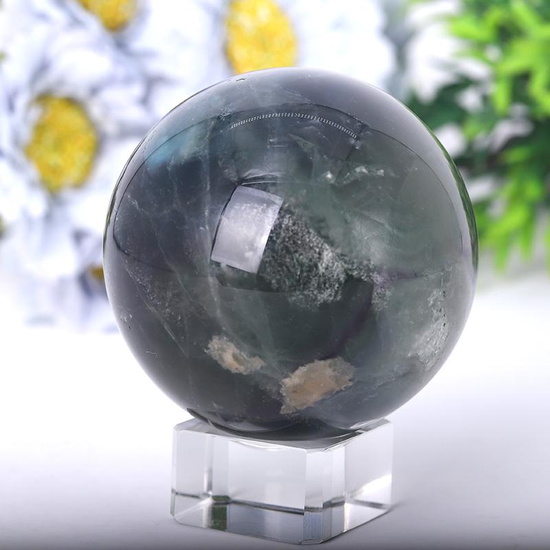 2.0"-4.0" Fluorite Sphere Wholesale Crystals USA