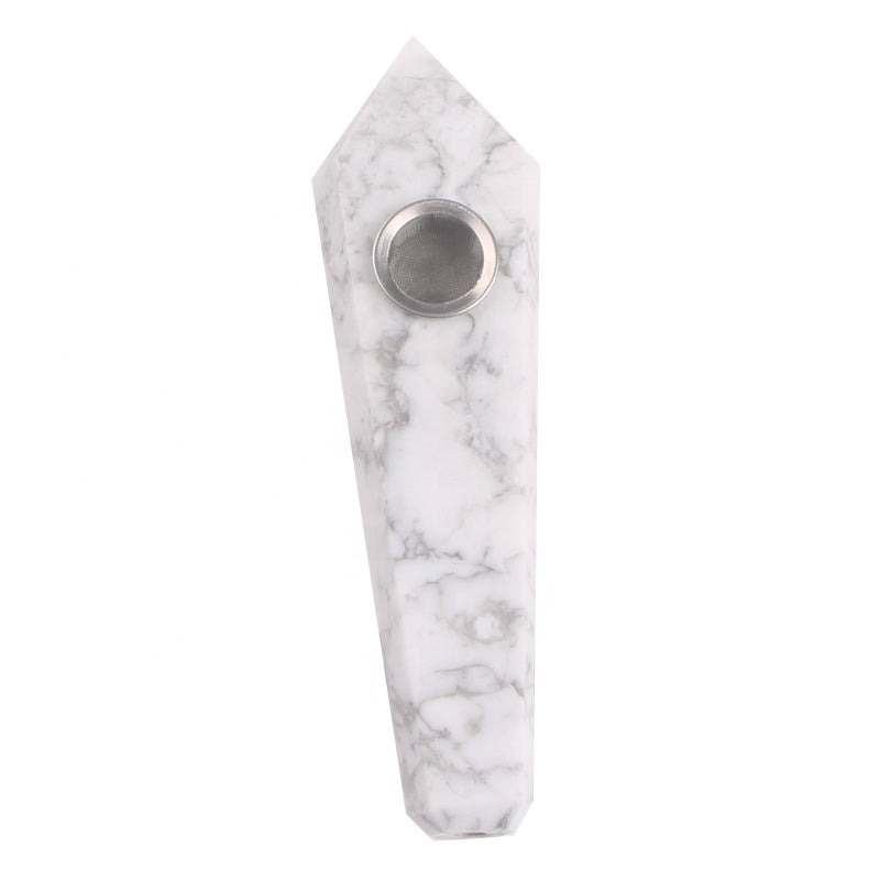 White turquoise Smoking Pipe wholesale support mixed customization