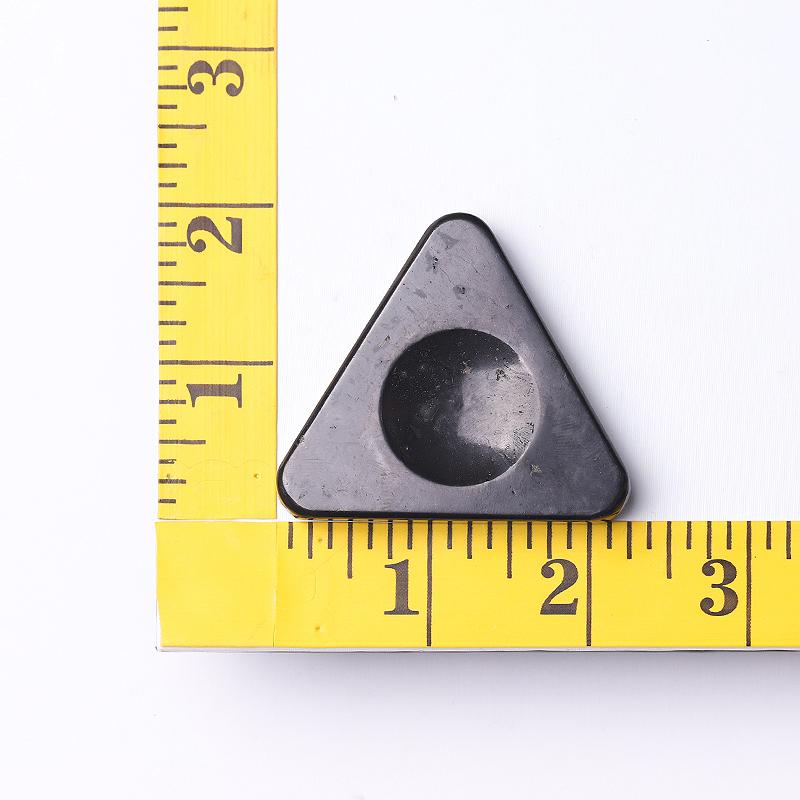 2" Shungite Sphere Holder-Triangle Wholesale Crystals USA