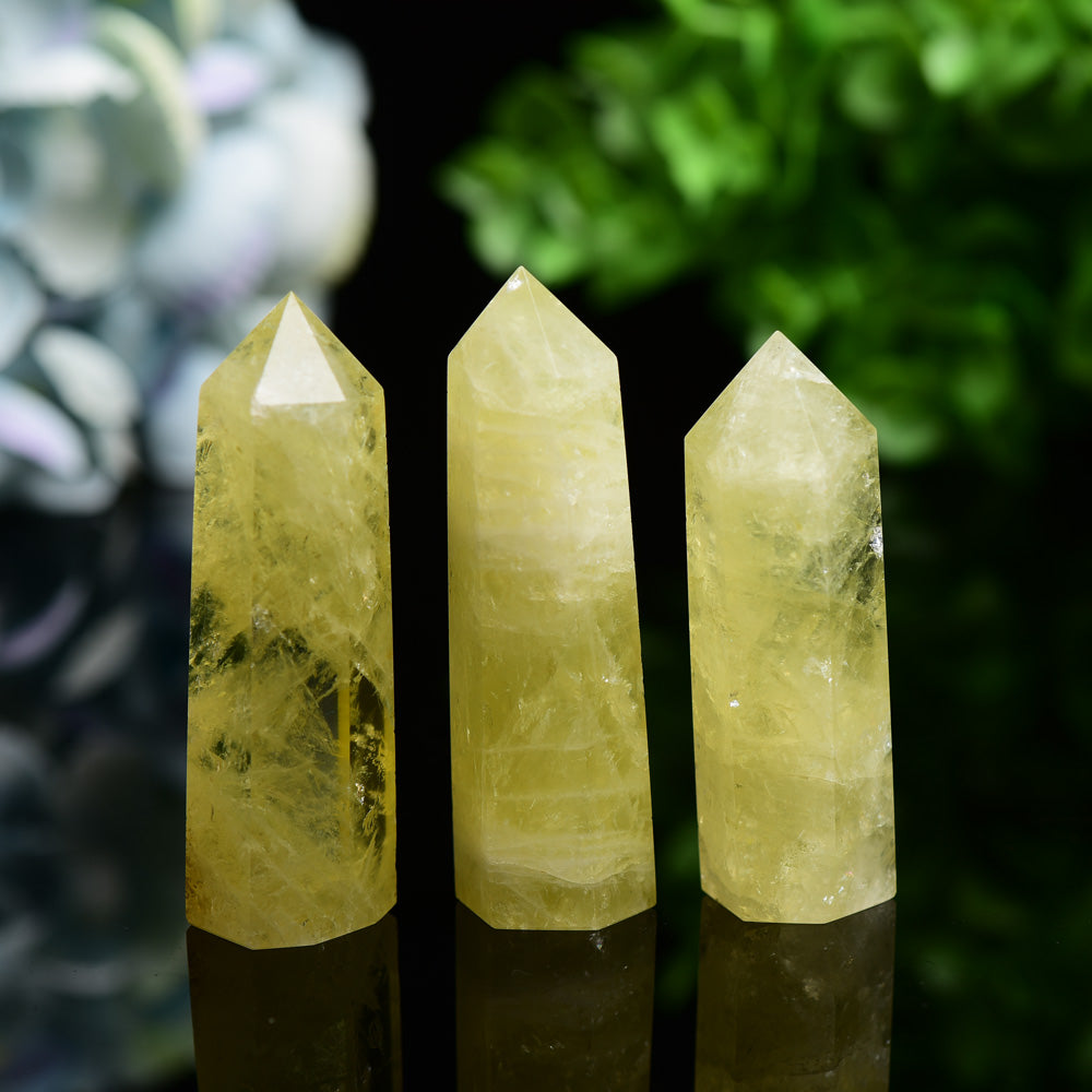 2.5"-4.5" Citrine Points Bulk Wholesale  Crystals USA