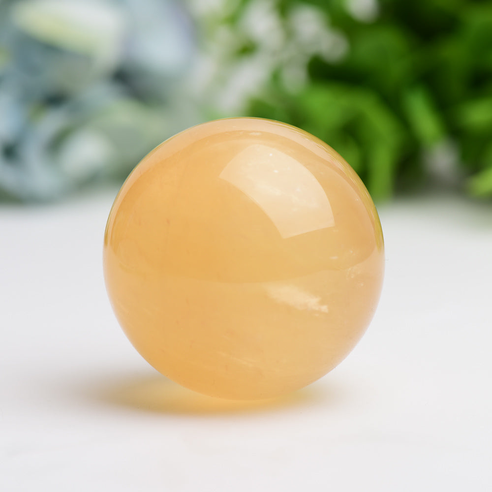 Honey Calcite Crystal Sphere Wholesale Crystals USA