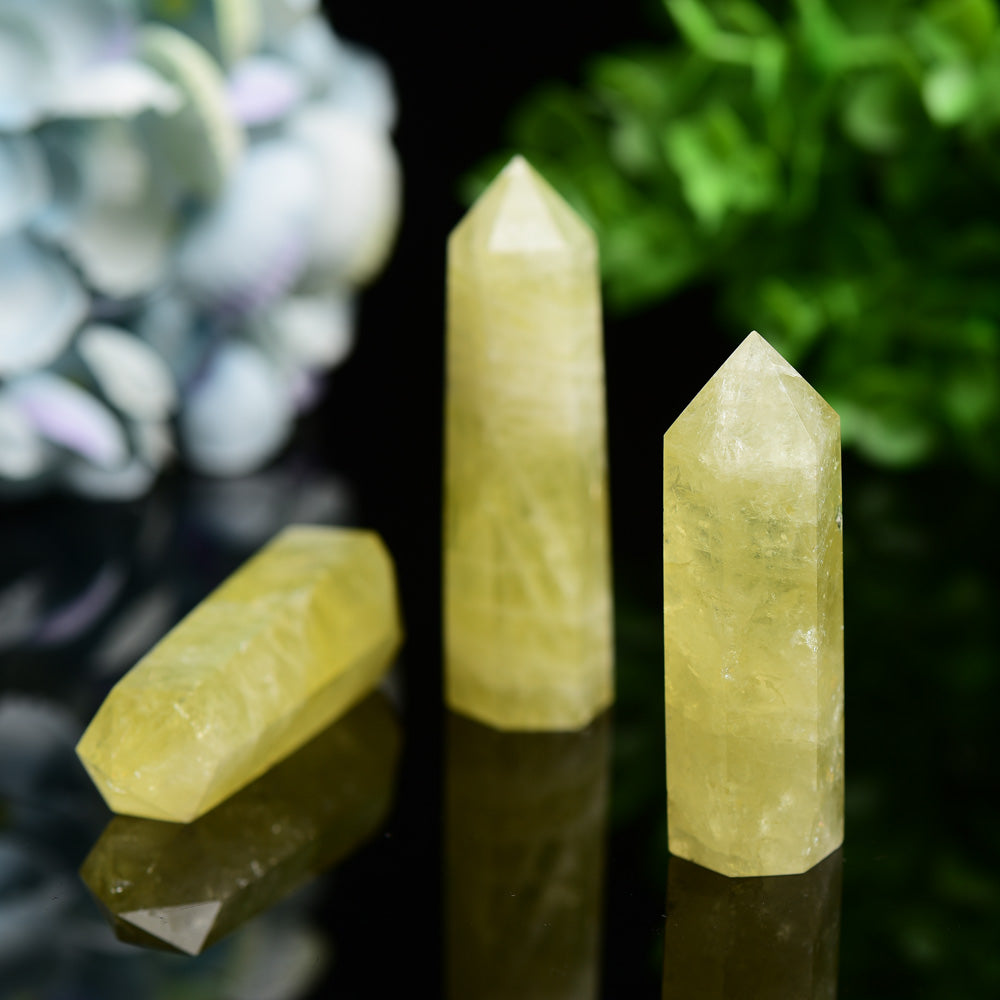 2.5"-4.5" Citrine Points Bulk Wholesale  Crystals USA