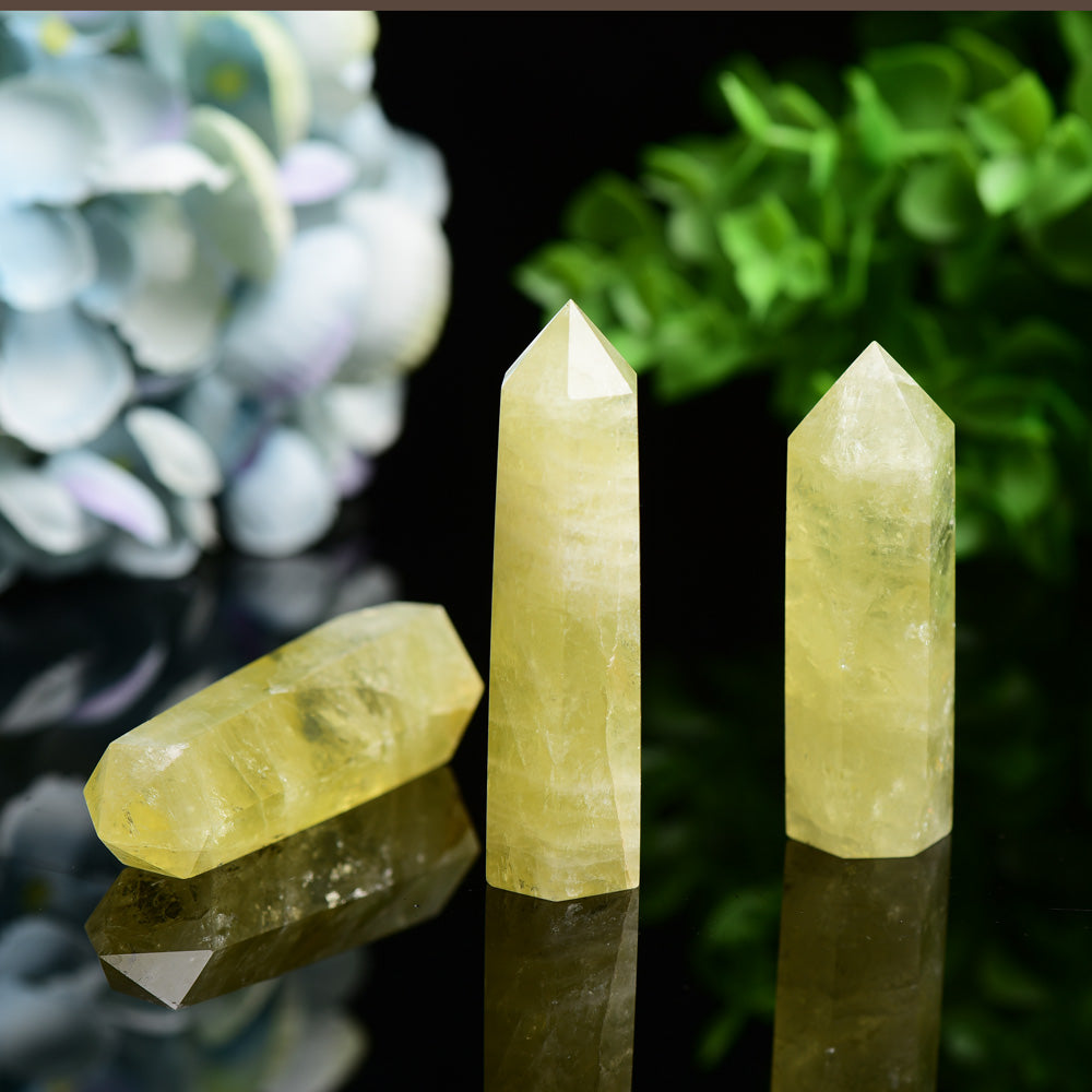 2.5"-4.5" Citrine Points Bulk Wholesale  Crystals USA