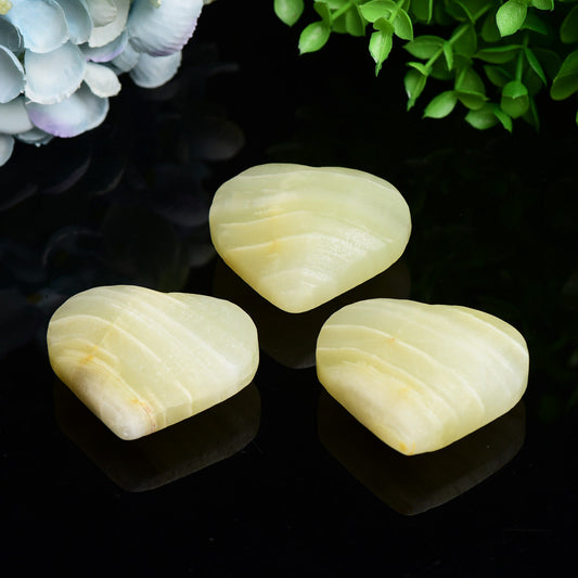 2.2" Afghan Jade Heart Crystal Carving Bulk Wholesale Wholesale Crystals USA