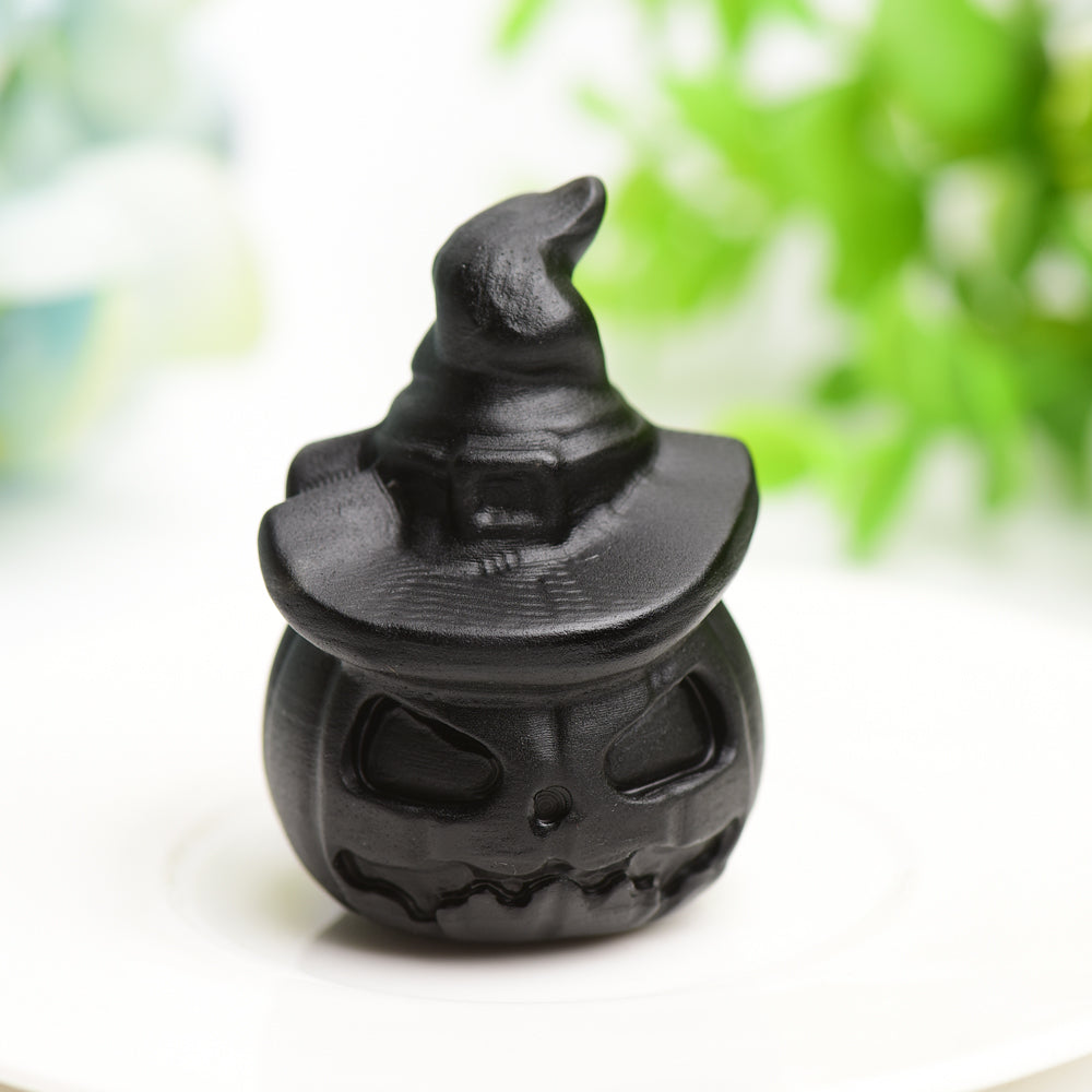 Black Obsidian Carving for Halloween Bulk Wholesale  Crystals USA