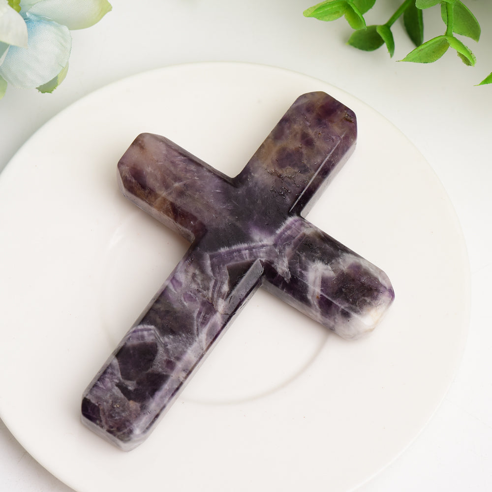 4.0" Mixed Crystal Cross Carving Bulk Wholesale  Crystals USA