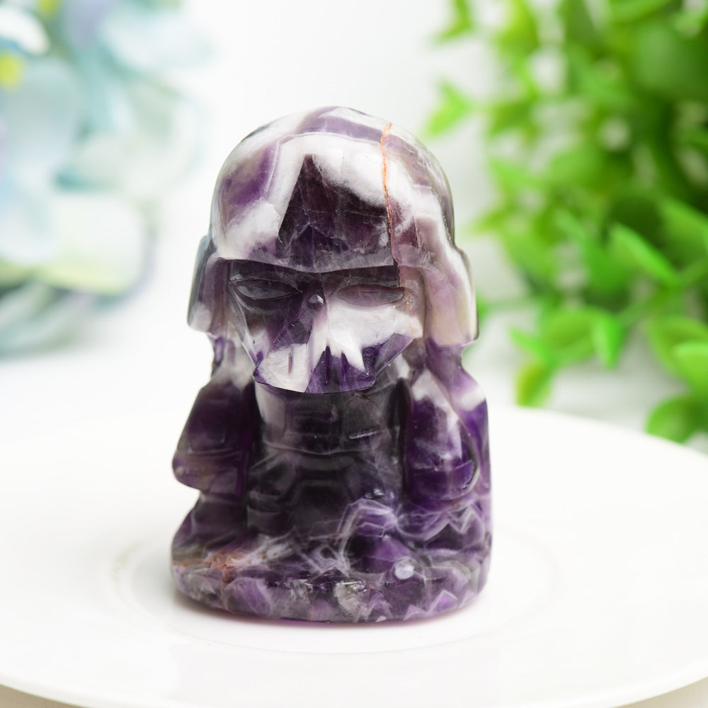 2.5" Mixed Crytsal Darth Vader Crystal Carving Bulk Wholesale  Crystals USA