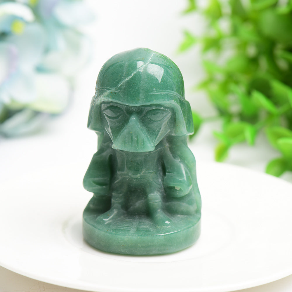 2.5" Mixed Crytsal Darth Vader Crystal Carving Bulk Wholesale  Crystals USA