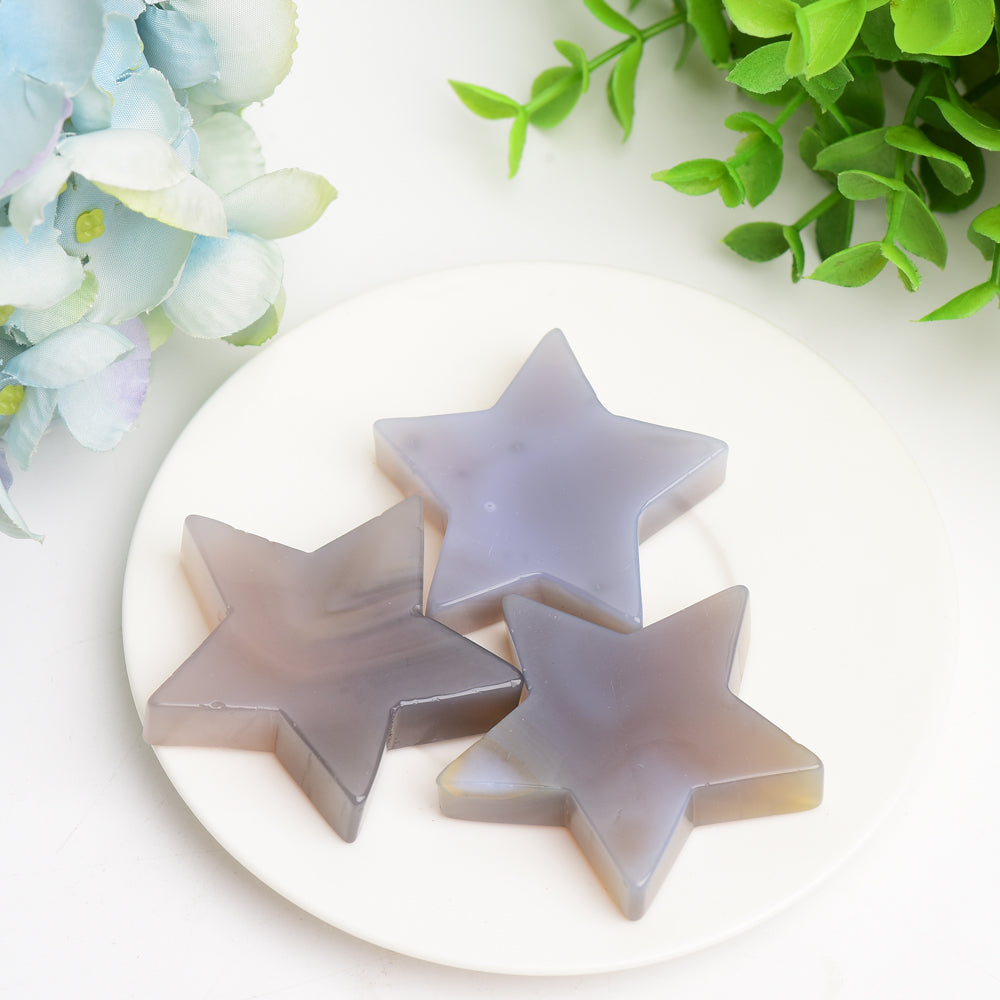 2.0" Agate Star Crystal Carving Bulk Wholesale  Crystals USA