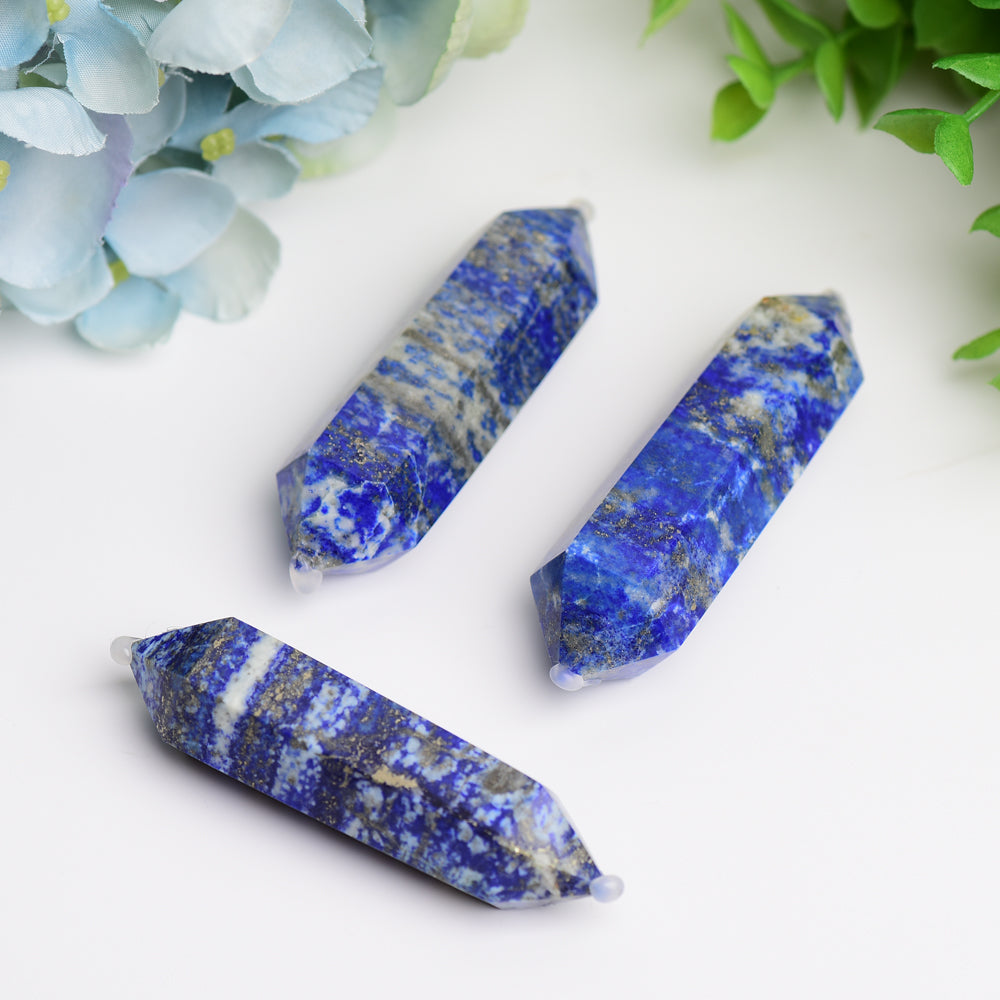 2.8" Lapis Double Terminated Crystal Point Wholesale Crystals USA