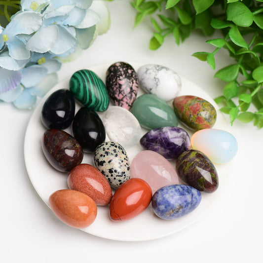 1.0 Mixed Crystal Mini Egg Crystal Carving Wholesale Crystals USA