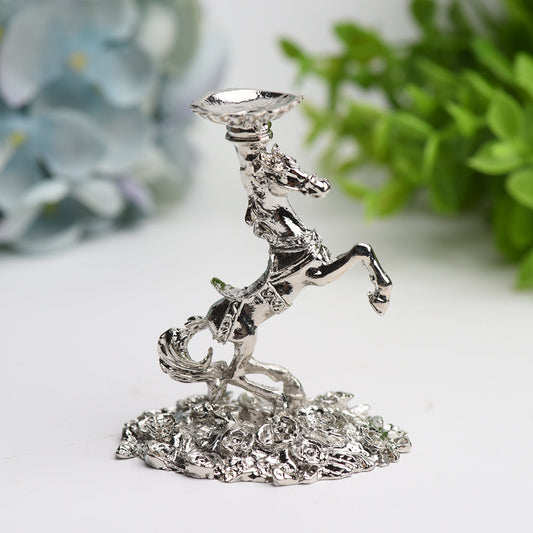 Metal Stand Horse Shape Design Base Bulk Wholesale  Crystals USA