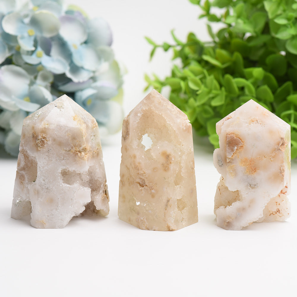 2.5"-4.5" Druzy Quartz Tower Bulk Wholesale Wholesale Crystals USA