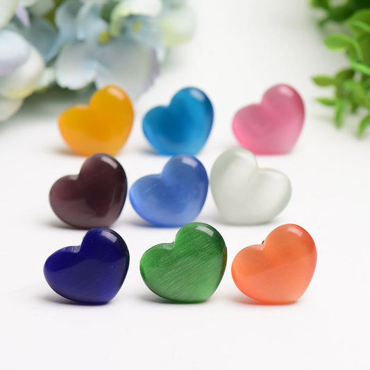 Cat's Eye Heart Shape Car Air Vent Clips for Home Decor Bulk Wholesale  Crystals USA