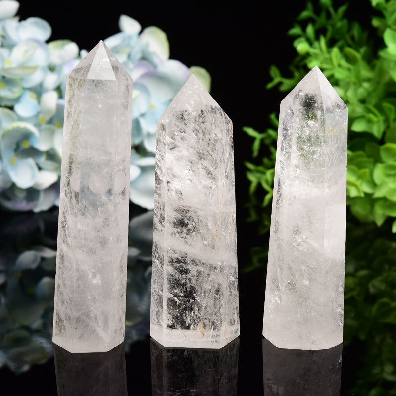 5.0"-5.5" Clear Quartz CrystaL Tower Bulk Wholesale Wholesale Crystals USA