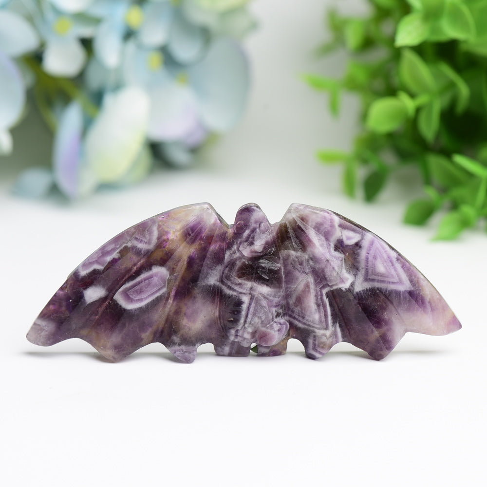 4.1" Mixed Crystal Bat Crystal Carving Bulk Wholesale Wholesale Crystals USA