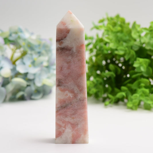 6.0"-8.0" Pink Jade Tower Bulk Wholesale  Crystals USA