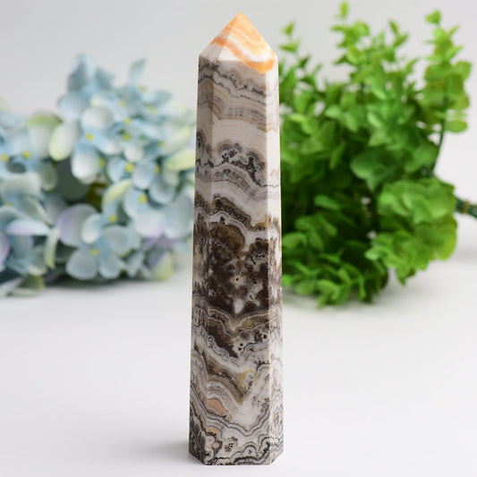 6.0"-8.0" Grass Calcite Crystal Tower Bulk Wholesale Wholesale Crystals USA